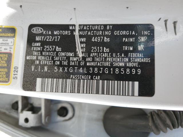 Photo 12 VIN: 5XXGT4L38JG185899 - KIA OPTIMA LX 