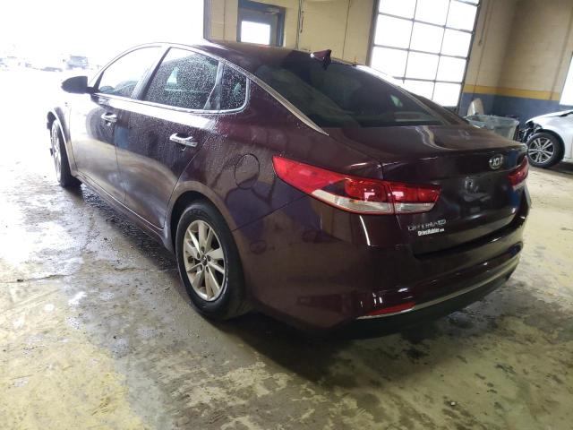 Photo 2 VIN: 5XXGT4L38JG186258 - KIA OPTIMA LX 