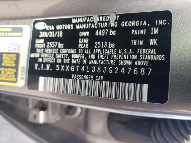 Photo 11 VIN: 5XXGT4L38JG247687 - KIA OPTIMA LX 