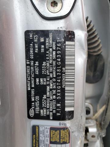 Photo 12 VIN: 5XXGT4L38LG439761 - KIA OPTIMA LX 