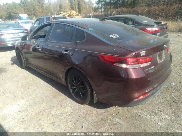 Photo 2 VIN: 5XXGT4L39GG092480 - KIA OPTIMA 