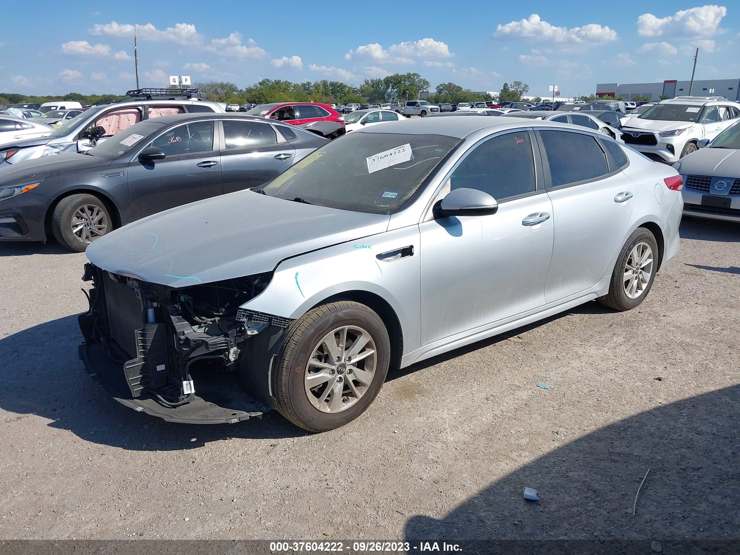 Photo 1 VIN: 5XXGT4L39GG107141 - KIA OPTIMA 