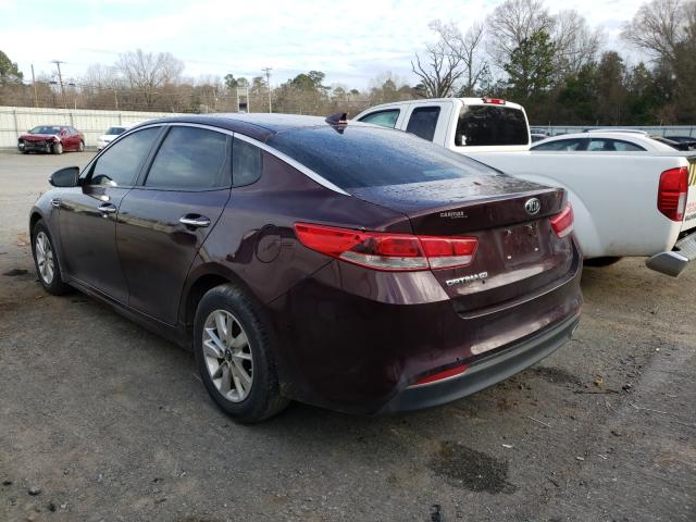 Photo 2 VIN: 5XXGT4L39HG144756 - KIA OPTIMA LX 