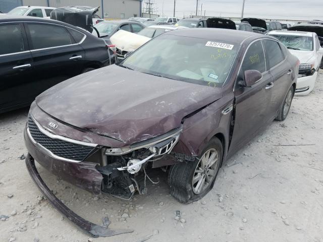 Photo 1 VIN: 5XXGT4L39HG164103 - KIA OPTIMA LX 