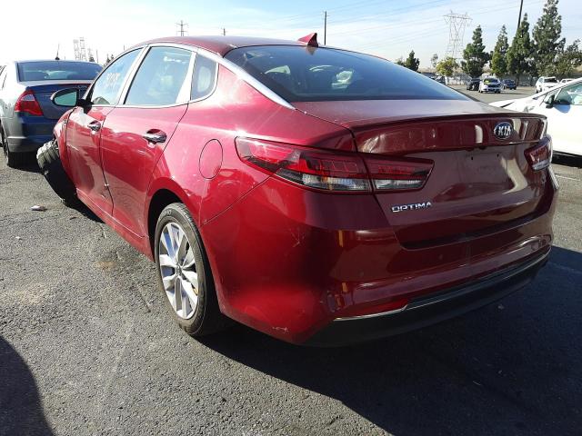 Photo 2 VIN: 5XXGT4L39JG217758 - KIA OPTIMA LX 