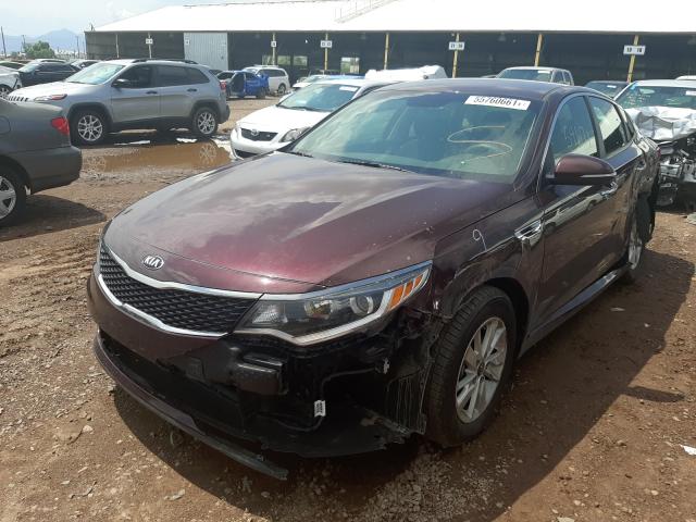 Photo 1 VIN: 5XXGT4L39JG217789 - KIA OPTIMA LX 