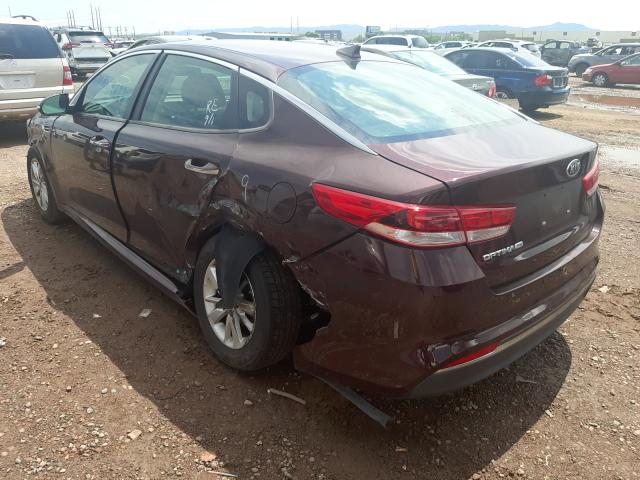 Photo 2 VIN: 5XXGT4L39JG217789 - KIA OPTIMA LX 