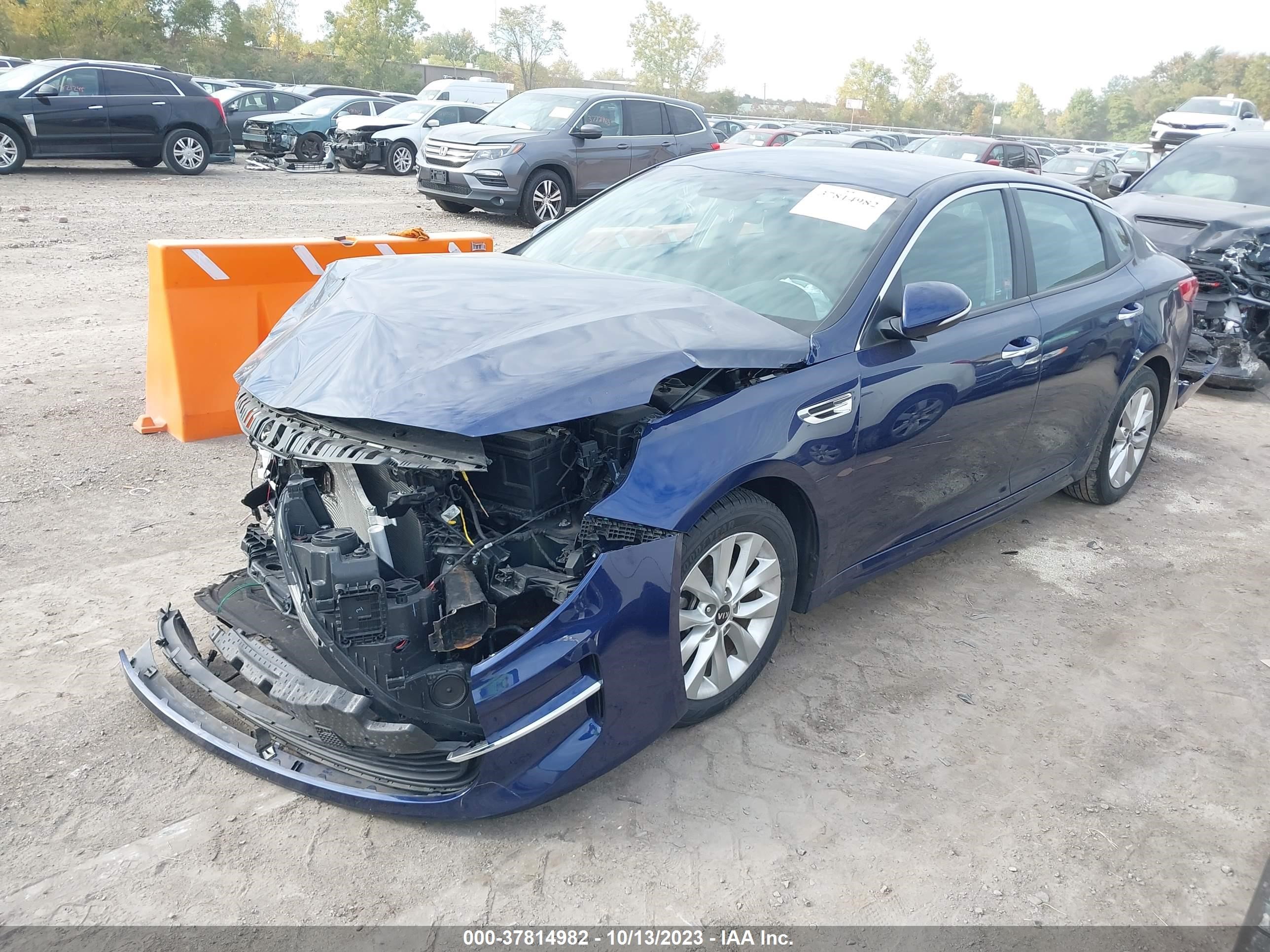 Photo 1 VIN: 5XXGT4L39JG254342 - KIA OPTIMA 