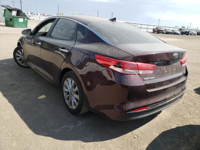 Photo 2 VIN: 5XXGT4L39JG254910 - KIA OPTIMA LX 