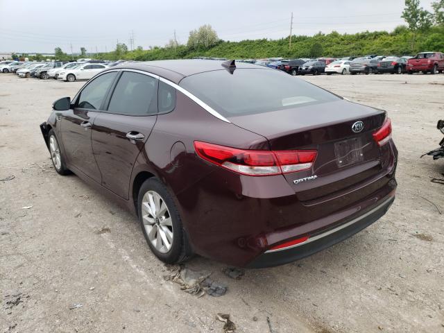 Photo 2 VIN: 5XXGT4L39JG268080 - KIA OPTIMA LX 