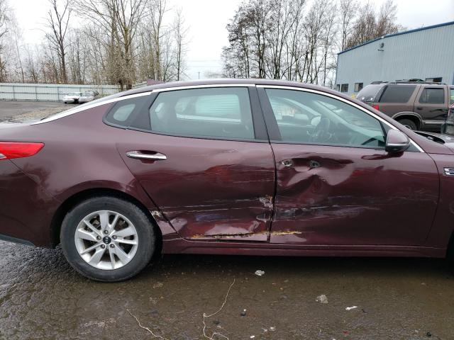 Photo 8 VIN: 5XXGT4L39KG276472 - KIA OPTIMA LX 