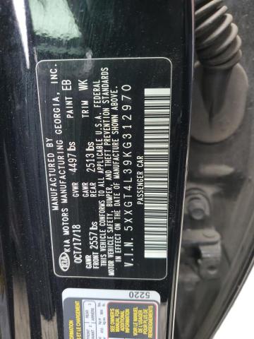 Photo 11 VIN: 5XXGT4L39KG312970 - KIA OPTIMA 