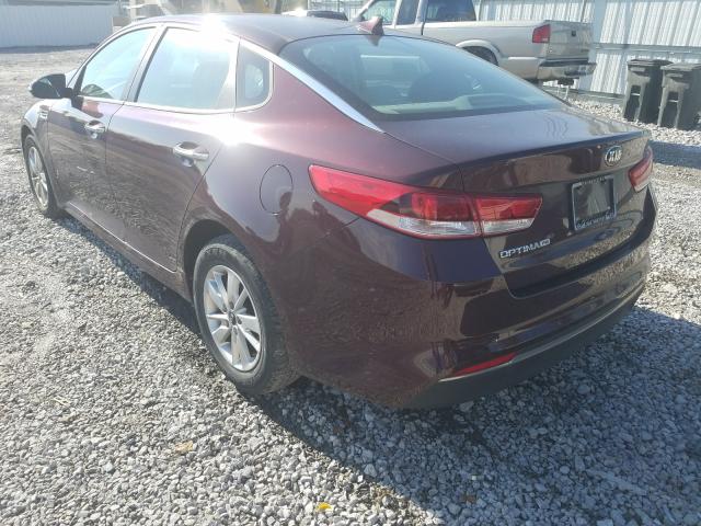 Photo 2 VIN: 5XXGT4L3XGG101266 - KIA OPTIMA LX 