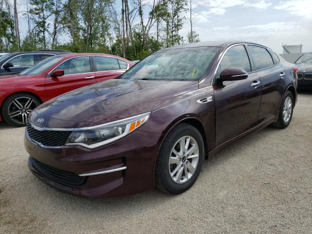 Photo 1 VIN: 5XXGT4L3XHG142837 - KIA OPTIMA LX 