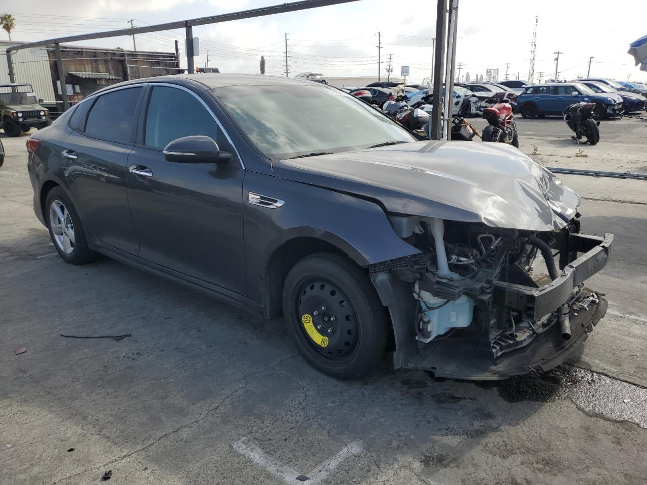 Photo 3 VIN: 5XXGT4L3XHG143440 - KIA OPTIMA 