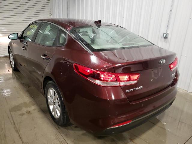 Photo 2 VIN: 5XXGT4L3XHG143695 - KIA OPTIMA LX 