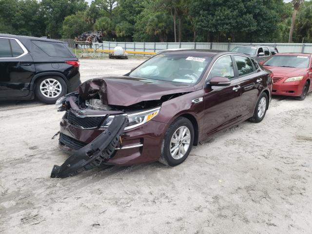 Photo 1 VIN: 5XXGT4L3XHG178284 - KIA OPTIMA LX 