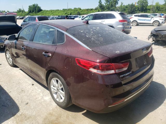 Photo 2 VIN: 5XXGT4L3XJG220216 - KIA OPTIMA LX 