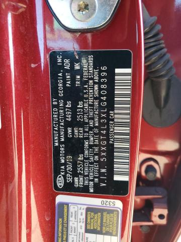 Photo 11 VIN: 5XXGT4L3XLG408396 - KIA OPTIMA LX 