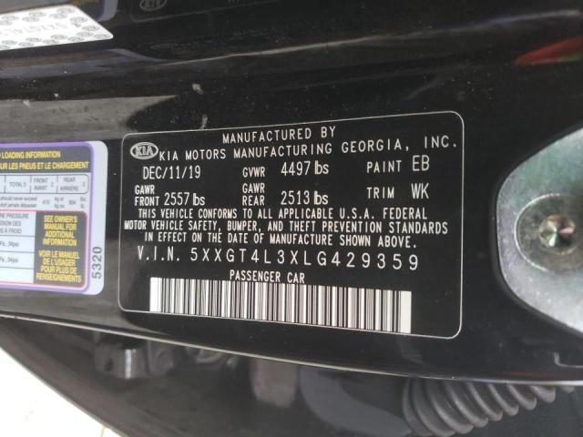 Photo 11 VIN: 5XXGT4L3XLG429359 - KIA OPTIMA LX 