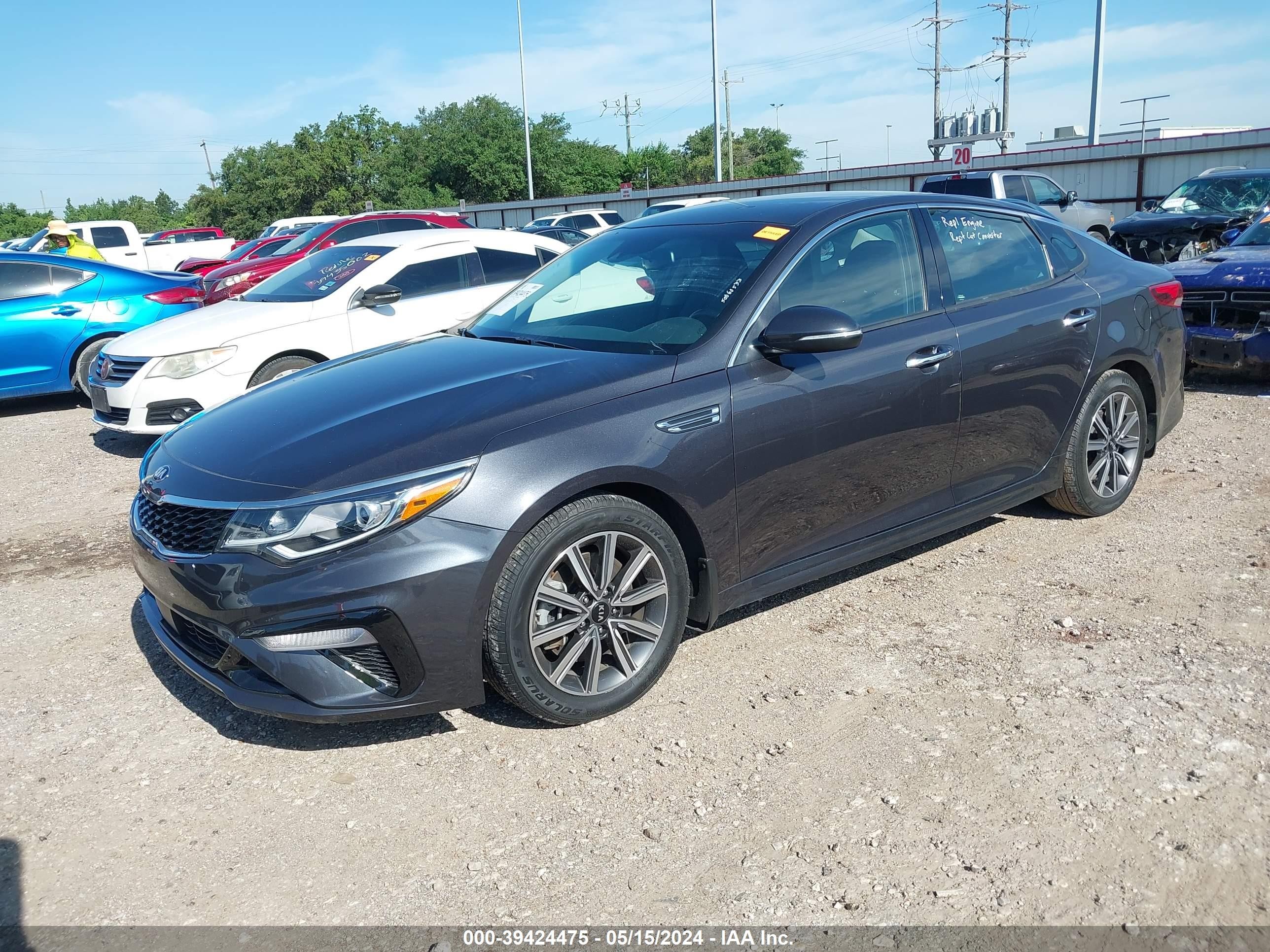 Photo 1 VIN: 5XXGU4L15KG323458 - KIA OPTIMA 