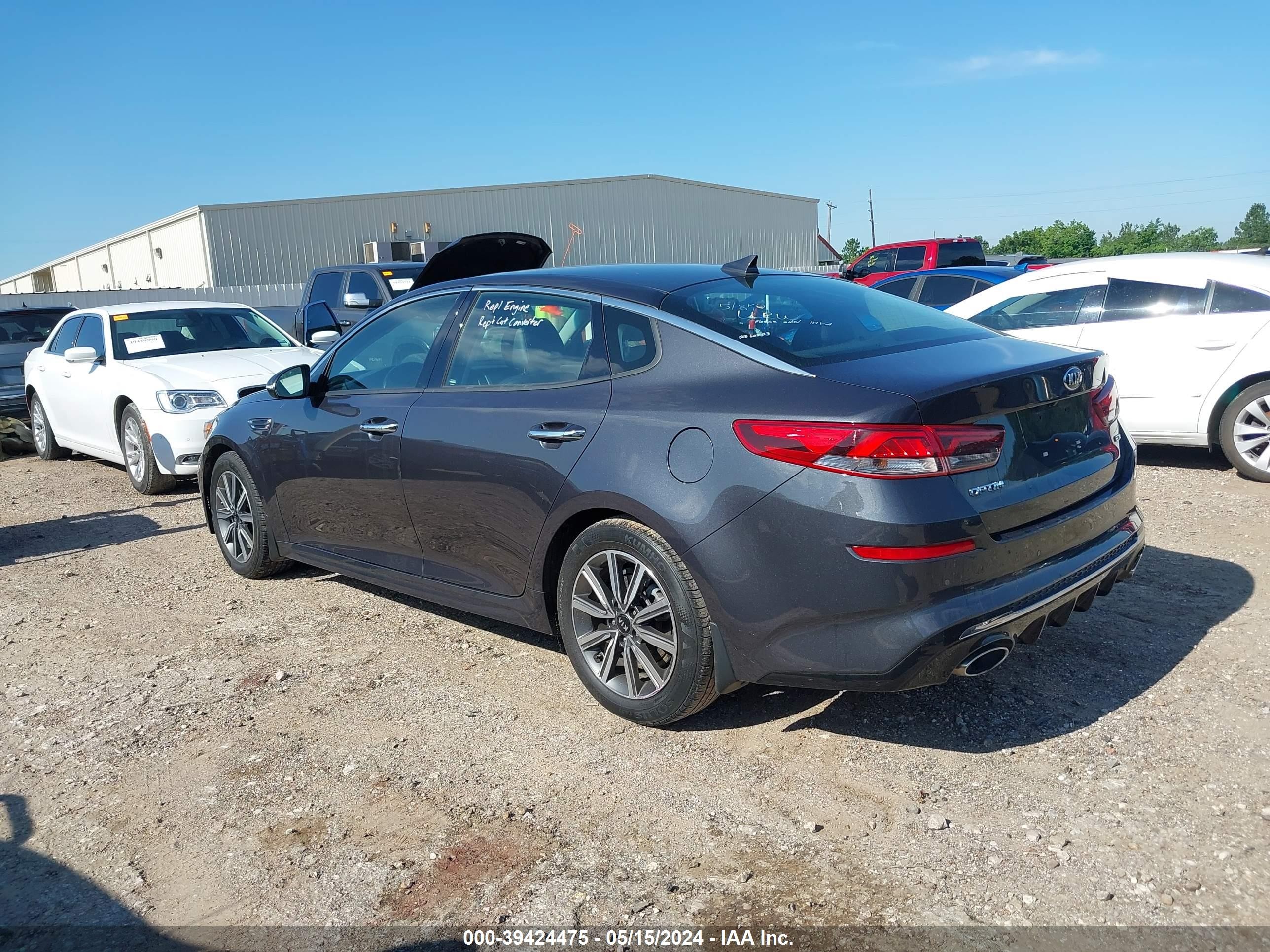 Photo 2 VIN: 5XXGU4L15KG323458 - KIA OPTIMA 