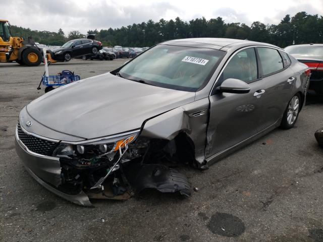 Photo 1 VIN: 5XXGU4L30GG104433 - KIA OPTIMA EX 