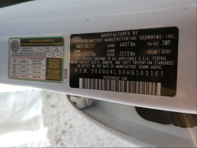 Photo 9 VIN: 5XXGU4L30HG163161 - KIA OPTIMA EX 