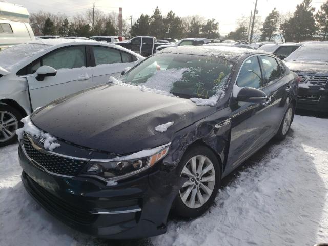 Photo 1 VIN: 5XXGU4L30JG197803 - KIA OPTIMA EX 