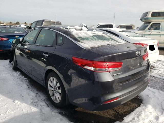 Photo 2 VIN: 5XXGU4L30JG197803 - KIA OPTIMA EX 