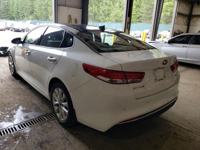 Photo 2 VIN: 5XXGU4L30JG244537 - KIA OPTIMA EX 