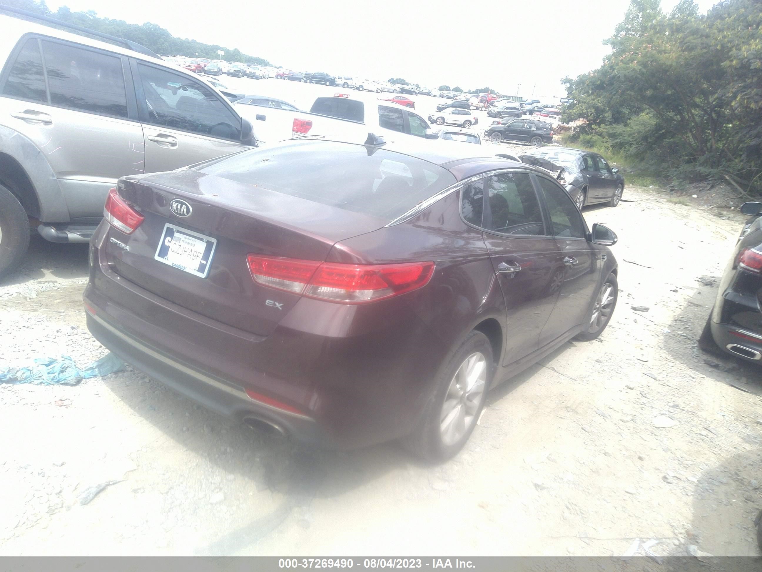 Photo 3 VIN: 5XXGU4L31GG085150 - KIA OPTIMA 