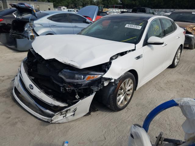 Photo 1 VIN: 5XXGU4L31JG208985 - KIA OPTIMA EX 