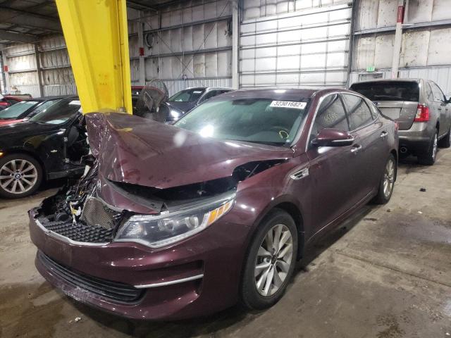 Photo 1 VIN: 5XXGU4L31JG223888 - KIA OPTIMA EX 