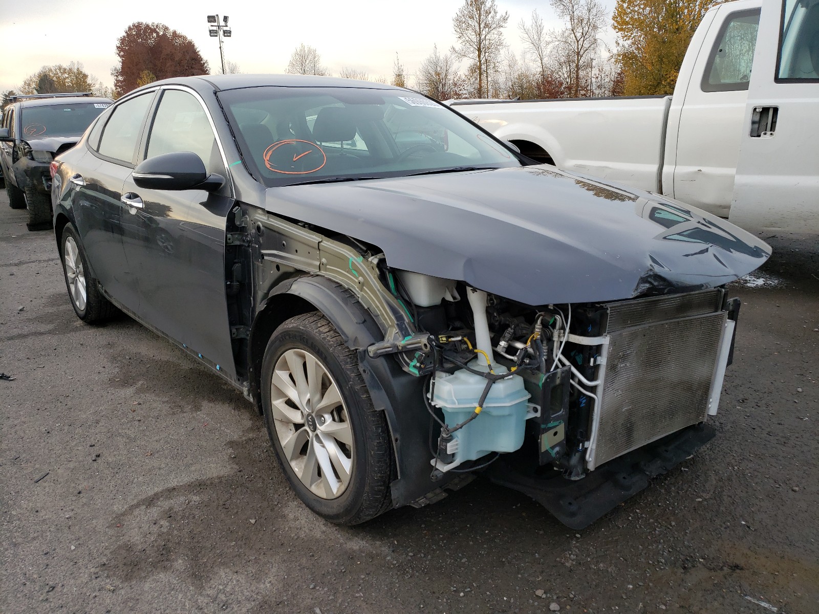 Photo 0 VIN: 5XXGU4L31JG271133 - KIA OPTIMA EX 