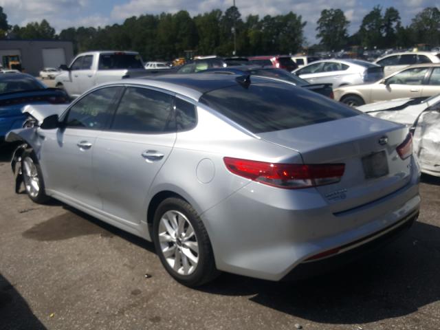 Photo 2 VIN: 5XXGU4L32GG011882 - KIA OPTIMA EX 