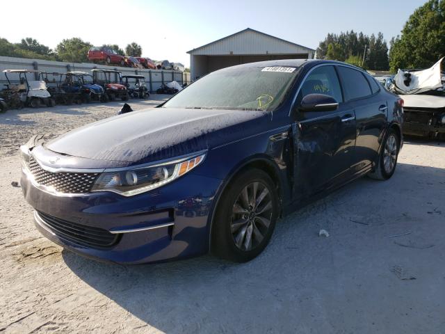 Photo 1 VIN: 5XXGU4L32GG101694 - KIA OPTIMA EX 