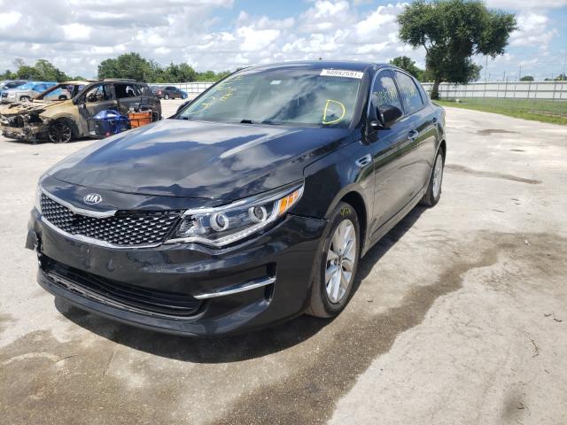 Photo 1 VIN: 5XXGU4L32HG137628 - KIA OPTIMA EX 