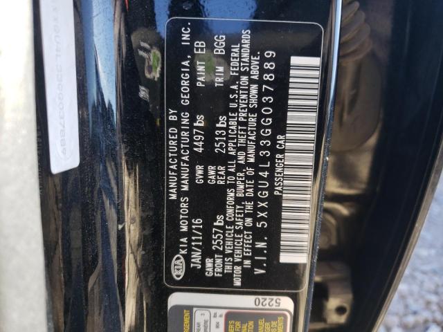 Photo 11 VIN: 5XXGU4L33GG037889 - KIA OPTIMA 