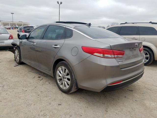 Photo 2 VIN: 5XXGU4L34GG090469 - KIA OPTIMA EX 