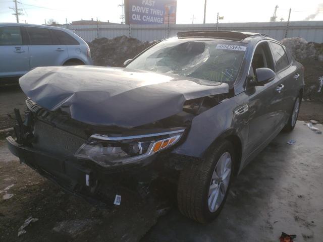 Photo 1 VIN: 5XXGU4L34HG143835 - KIA OPTIMA EX 