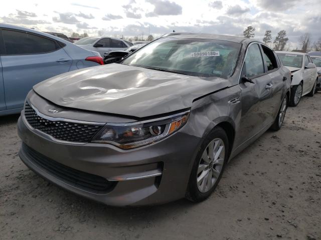 Photo 1 VIN: 5XXGU4L34JG196525 - KIA OPTIMA EX 