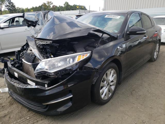 Photo 1 VIN: 5XXGU4L34JG222525 - KIA OPTIMA EX 