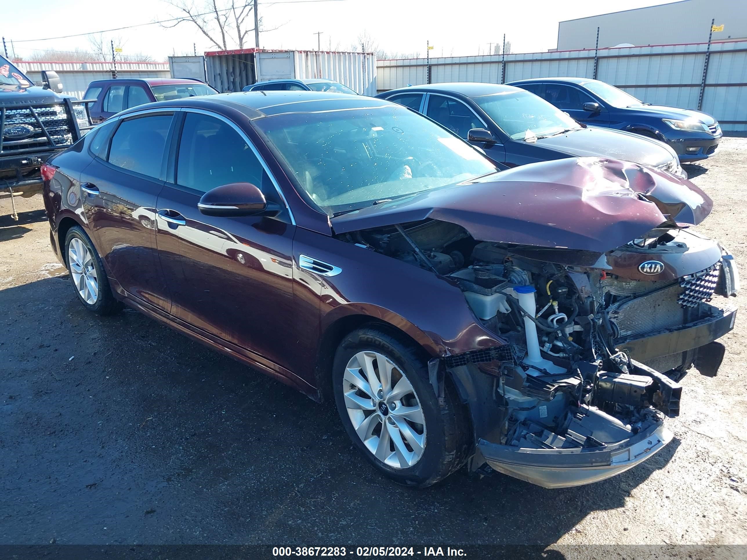 Photo 1 VIN: 5XXGU4L35GG009902 - KIA OPTIMA 