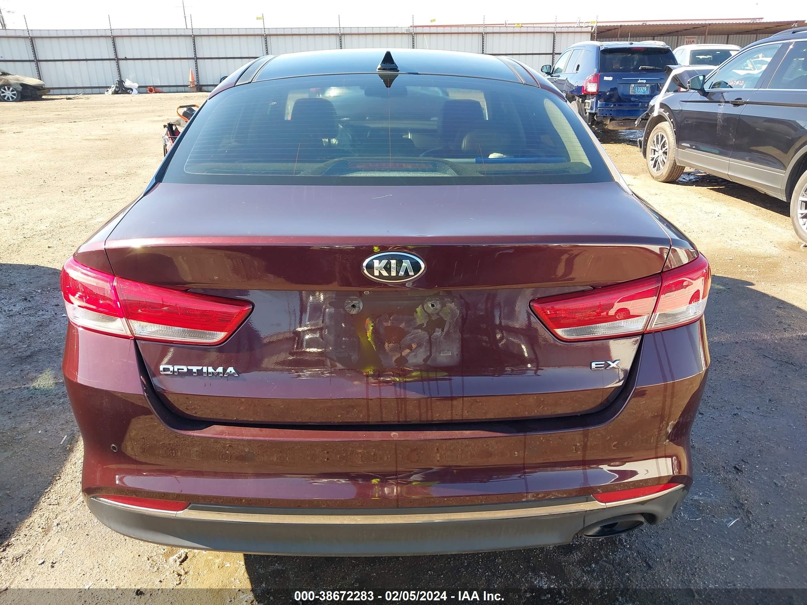 Photo 16 VIN: 5XXGU4L35GG009902 - KIA OPTIMA 