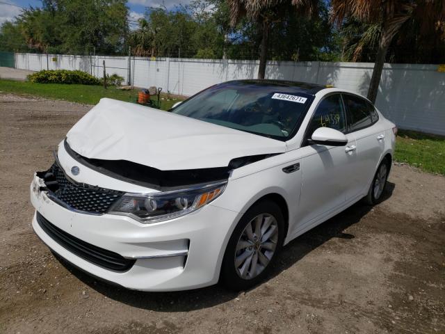 Photo 1 VIN: 5XXGU4L35GG013769 - KIA OPTIMA EX 