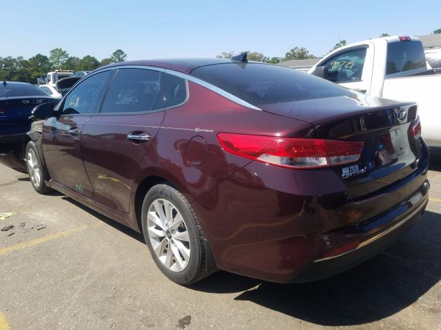 Photo 2 VIN: 5XXGU4L35GG091405 - KIA OPTIMA EX 