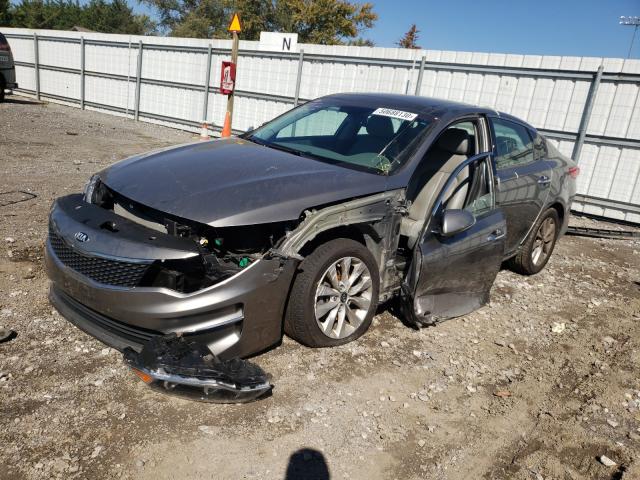 Photo 1 VIN: 5XXGU4L35GG091887 - KIA OPTIMA EX 