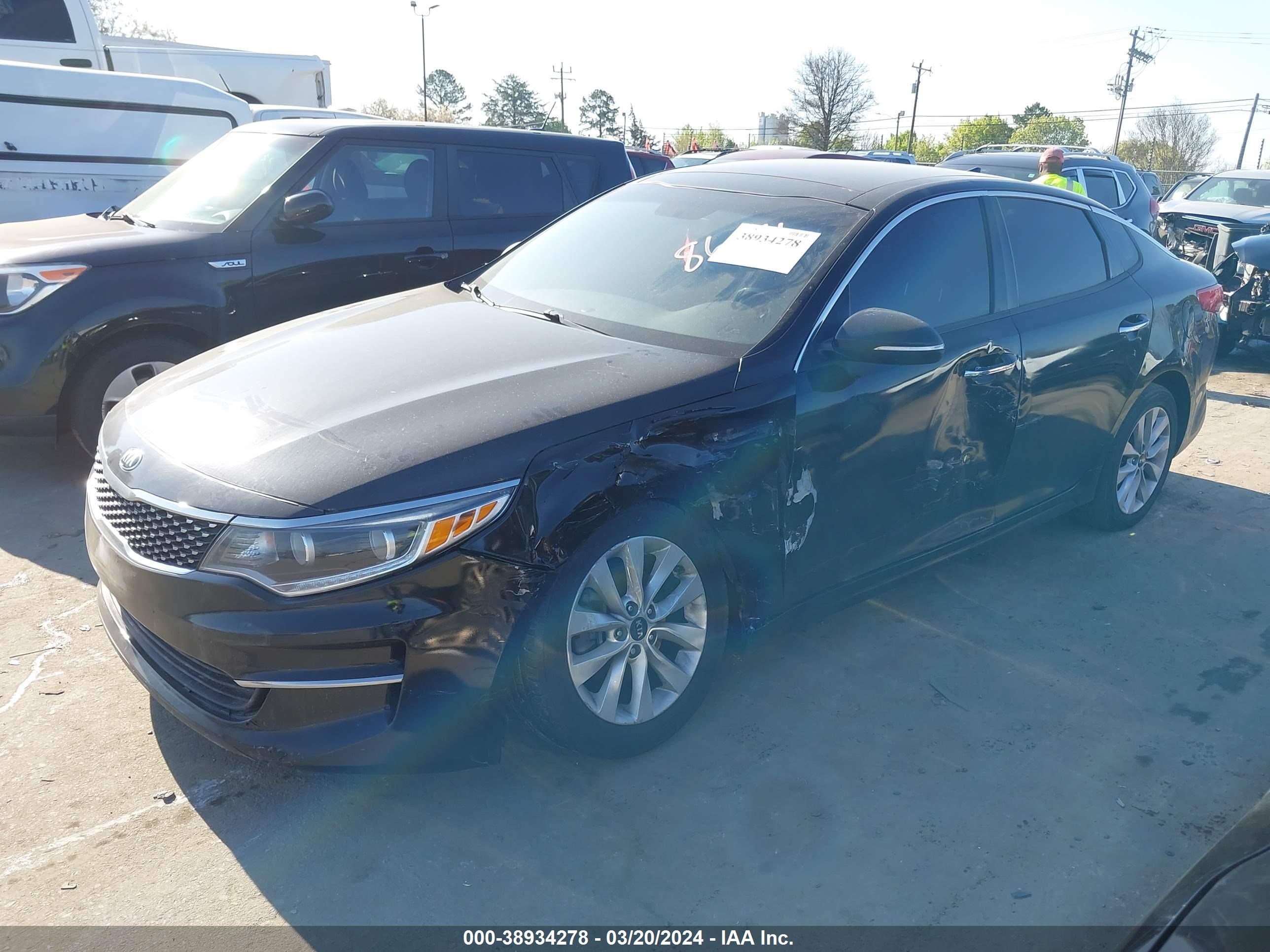 Photo 1 VIN: 5XXGU4L35GG108624 - KIA OPTIMA 