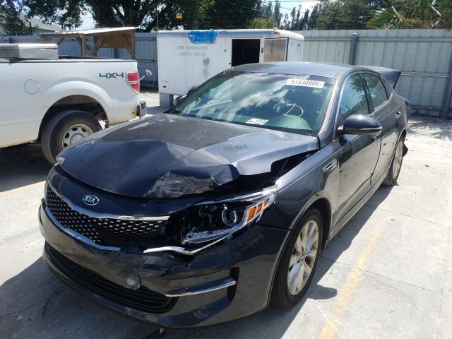 Photo 1 VIN: 5XXGU4L35JG182486 - KIA OPTIMA EX 